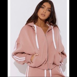 In The Style Oversized Blush Hoodie